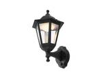 Iavo LED Aplica de Exterior w/Sensor Black/Clear - Lindby