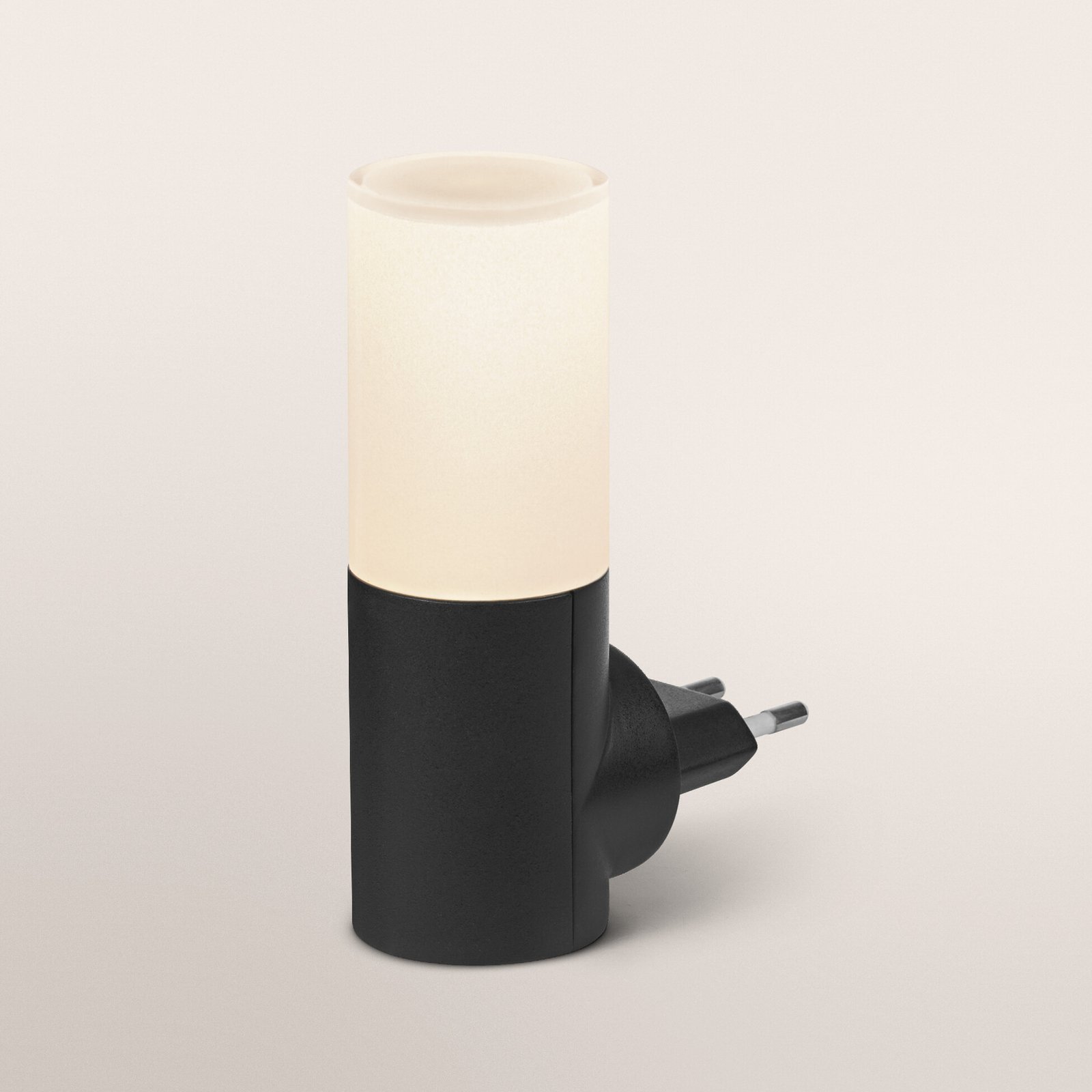 OSRAM LED-Steckdosen-Nachtlicht LUNETTA FLARE schwarz Sensor