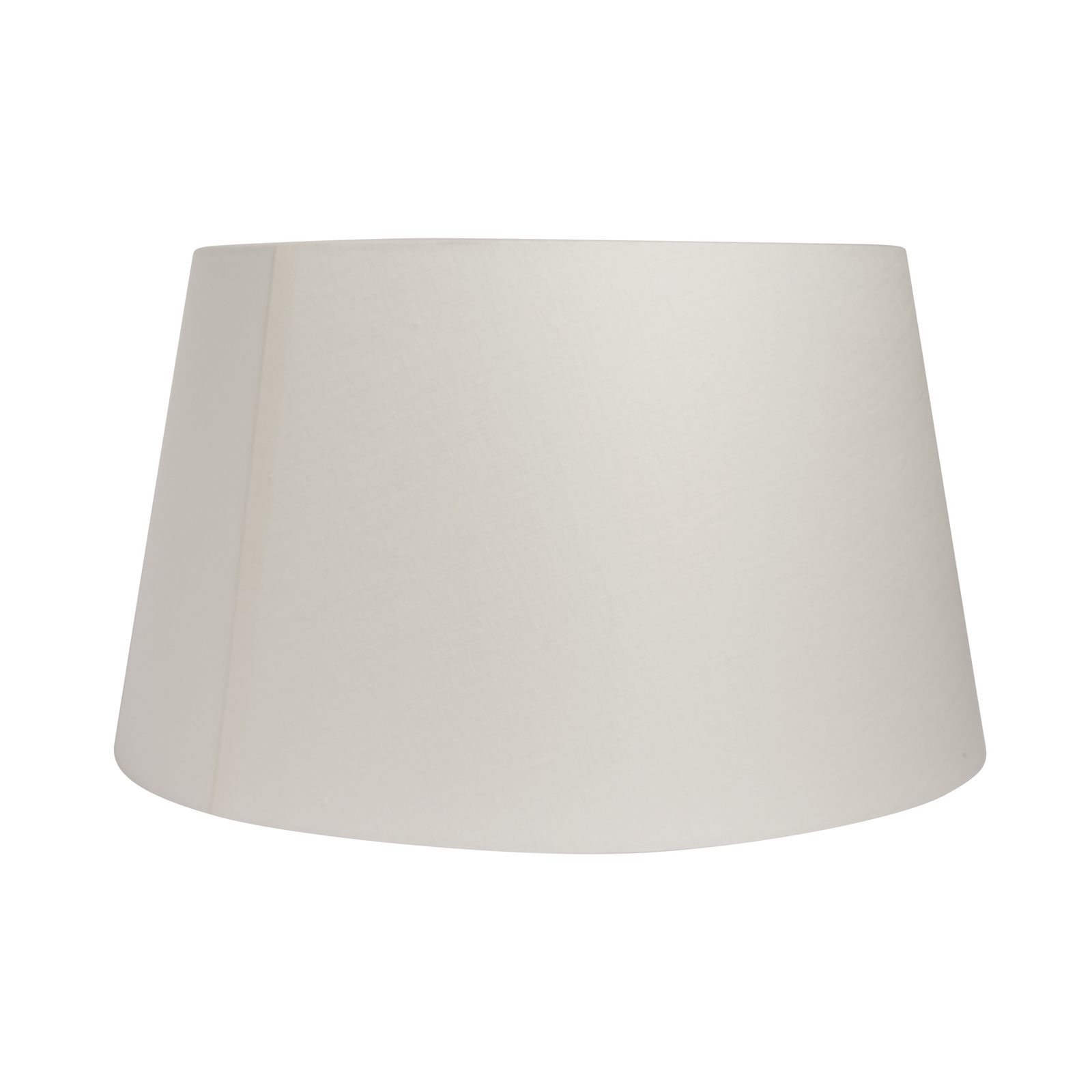 Enkel, lige lampeskærm, hvid, Ø 42 cm – Watt &amp; Veke