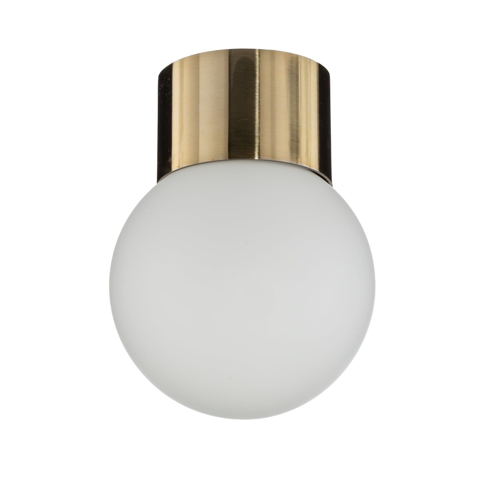 Deckenleuchte Hotel Mood 1, gold, Metall, Glas, G9