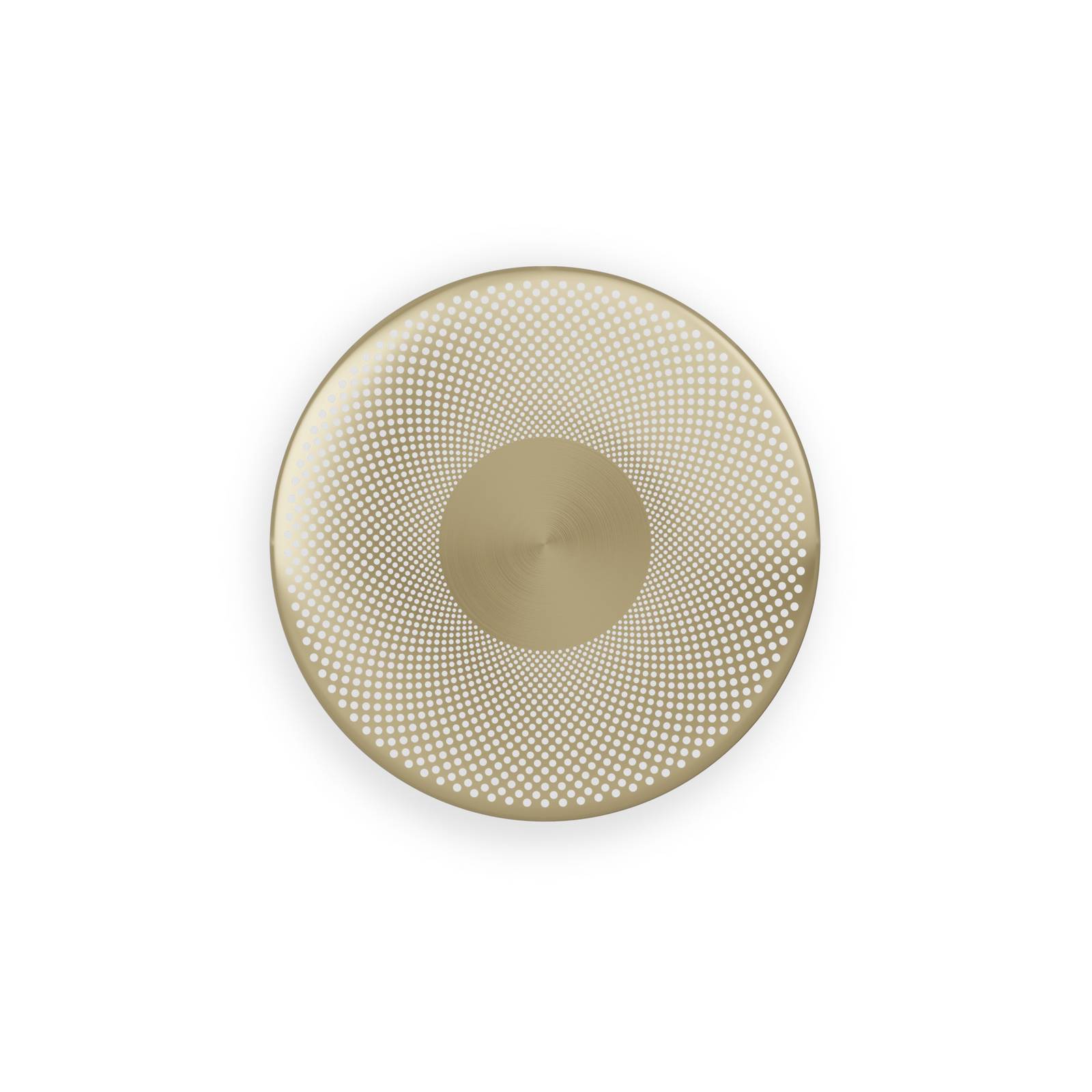Northern LED-Wandleuchte Glint messingfarben, Stahl, Ø 25 cm günstig online kaufen