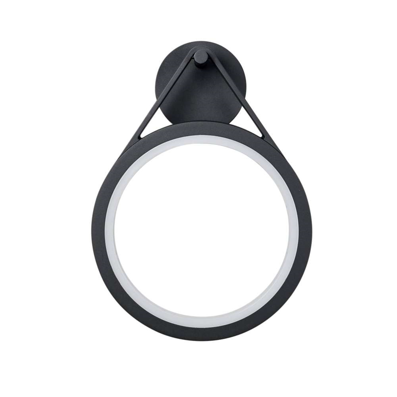 Mirco Buiten Wandlamp Graphite/White - Lucande