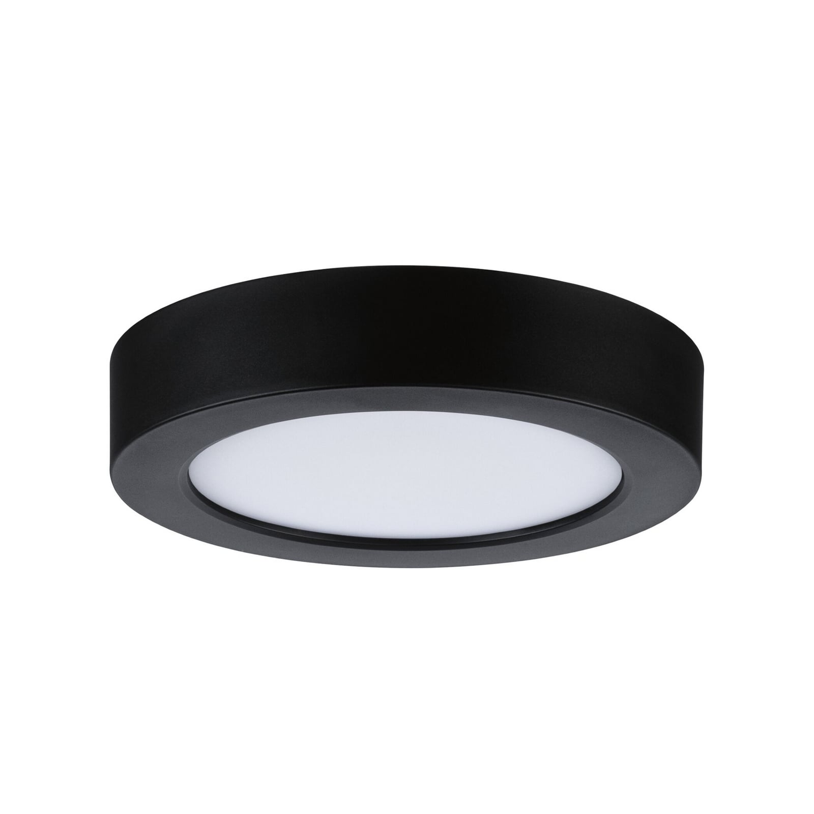 LED stropní svítidlo Paulmann Abia 2, Ø 17 cm, černé, CCT