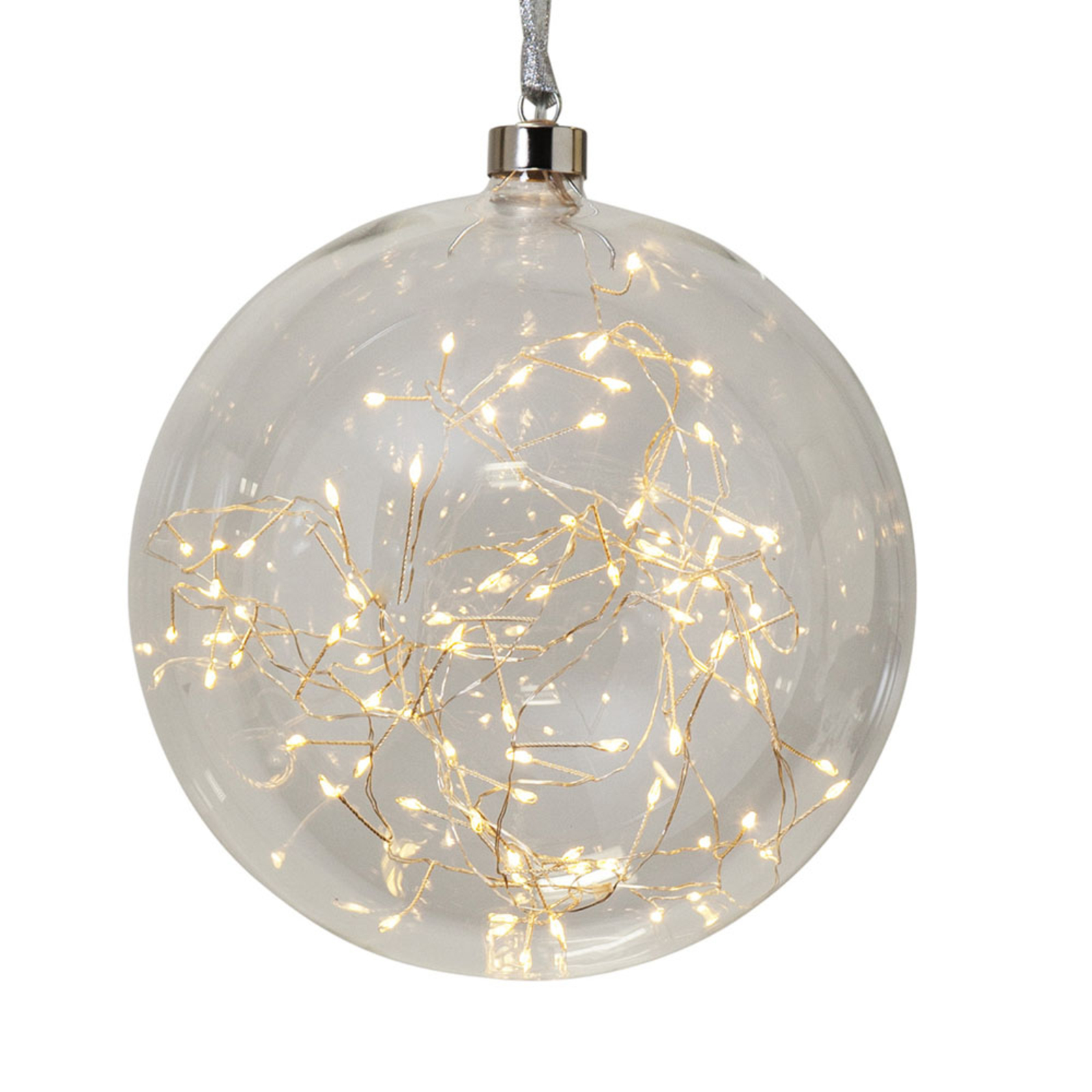 LED-Dekokugel Glow aus Glas, Ø 20 cm