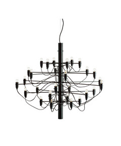 2097/30 LED Pendelleuchte Schwarz - Flos