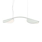 FLOS Almendra Arch LED hanging light, two-bulb