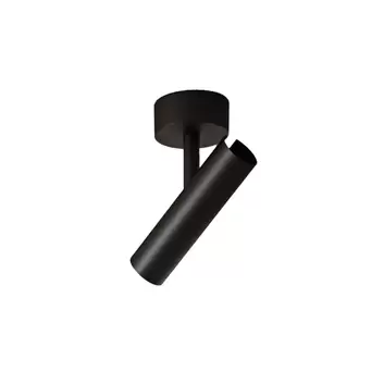 LED-Deckenspot Landon Smart, schwarz, Höhe 8,2 cm