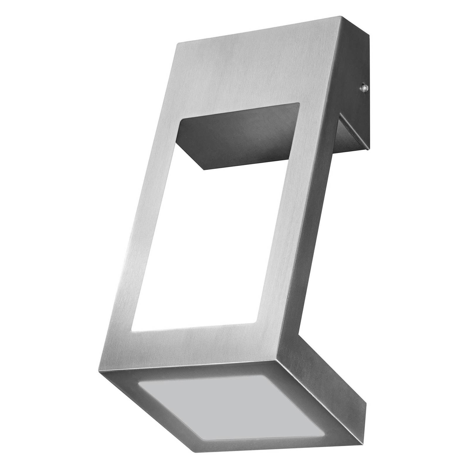 ledvance - ledvance endura style edge kinkiet zewn?trzny led, stal szlachetna, poliw?glan, 7w, szer. 12 cm, wys. 26 cm