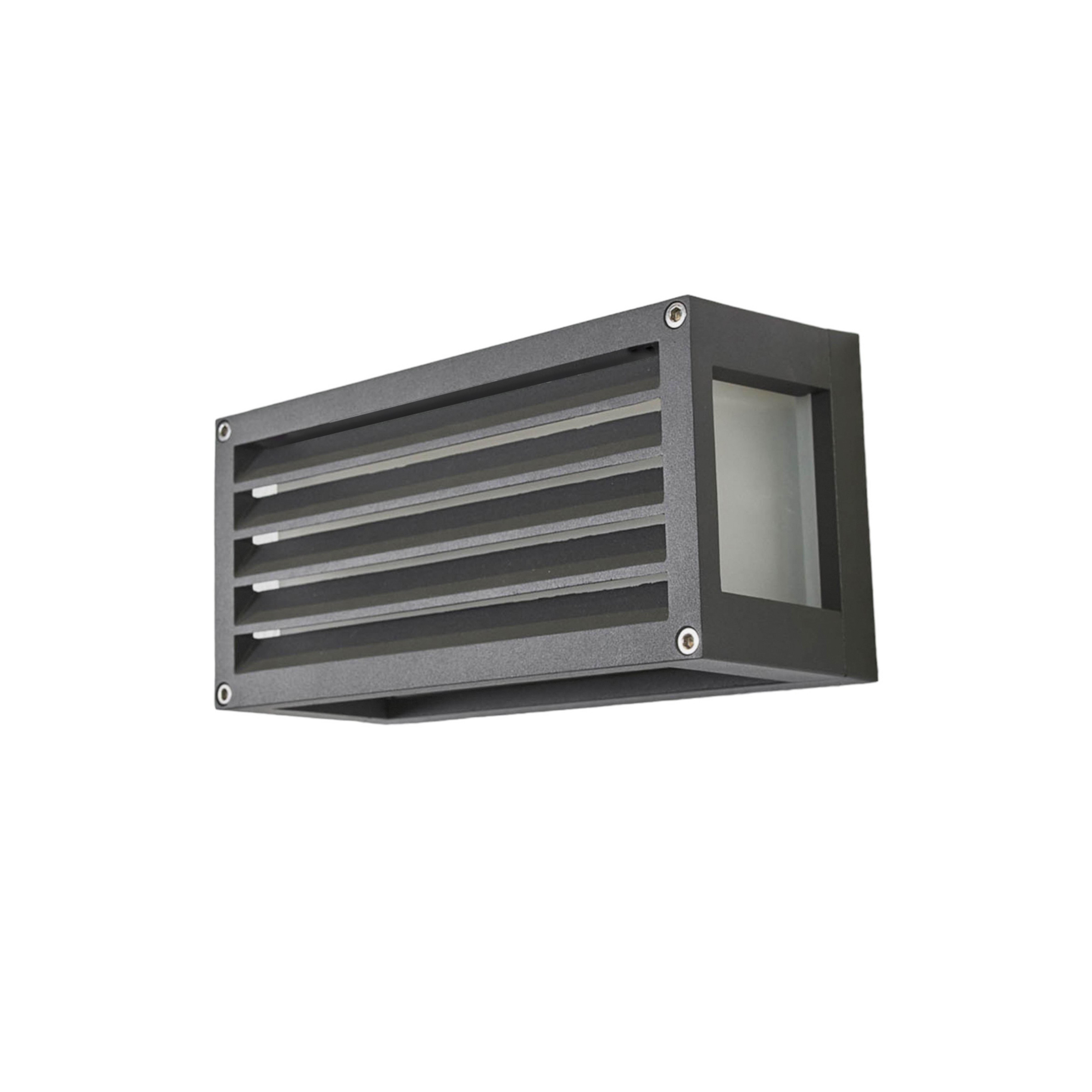 Aurelien applique d'extérieur, anthracite, 12 cm, avec ruban, Lucande