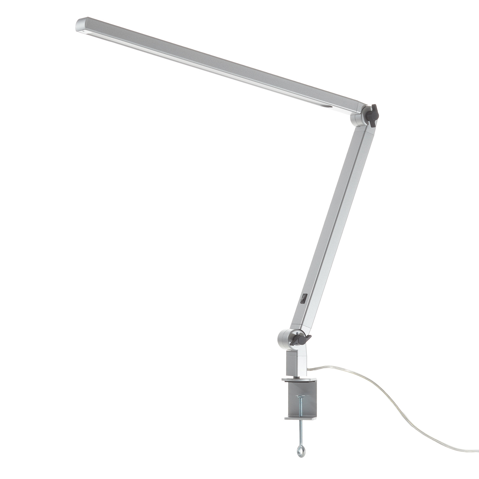 LED table lamp Take 5 with clamp, cool white