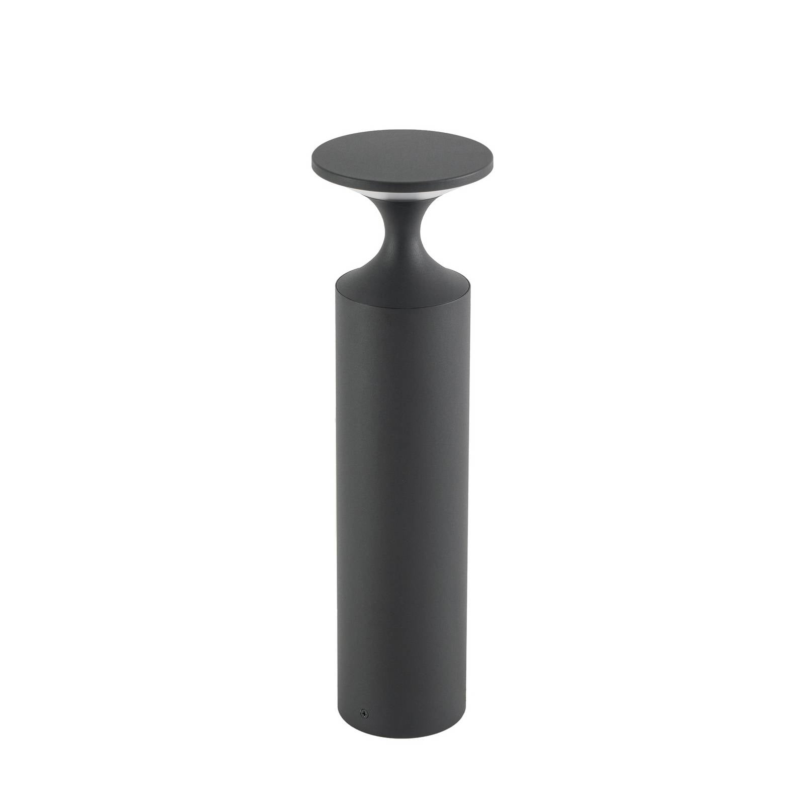 Lucande LED-Wegeleuchte Navor, Höhe 50 cm, schwarz, IP65