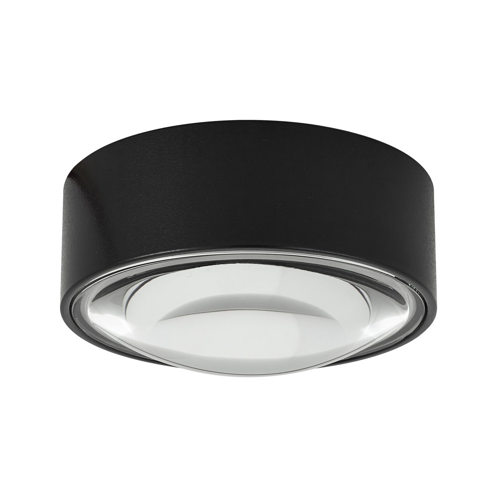 LED svítidlo Siaka, černé, Ø 5 cm, kov, IP65 - Lindby