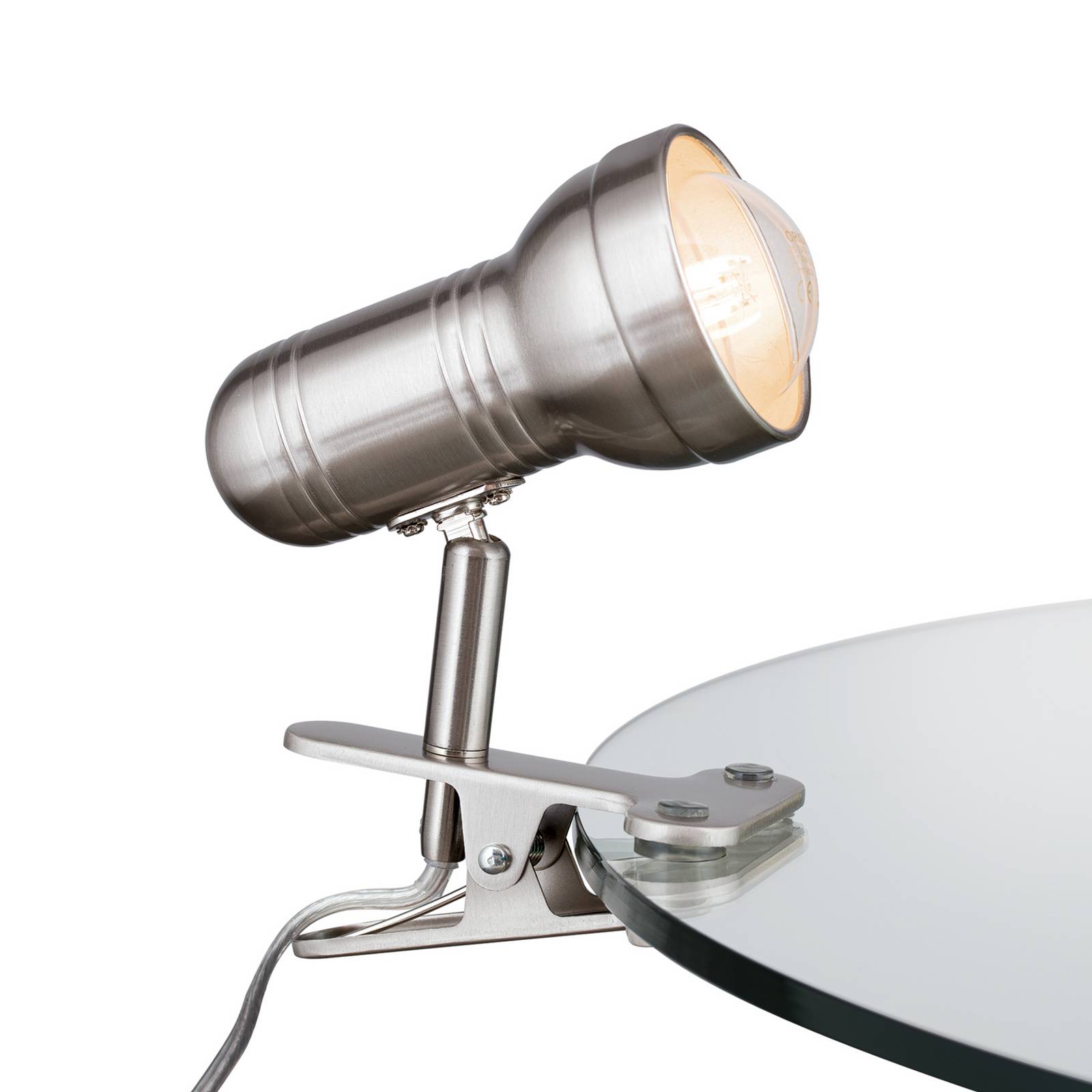 ORION Klemmleuchte Samal satin