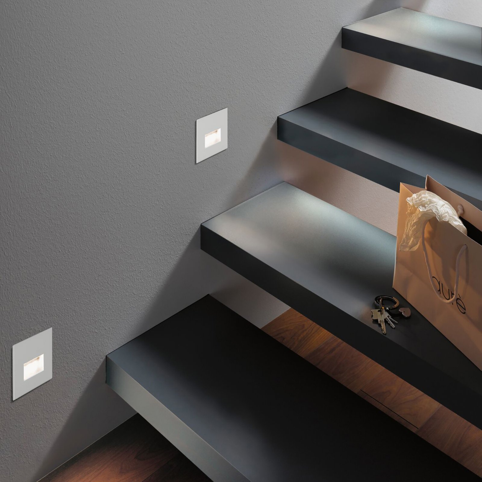 EDGE LED-Wandeinbauleuchte weiß matt - Paulmann
