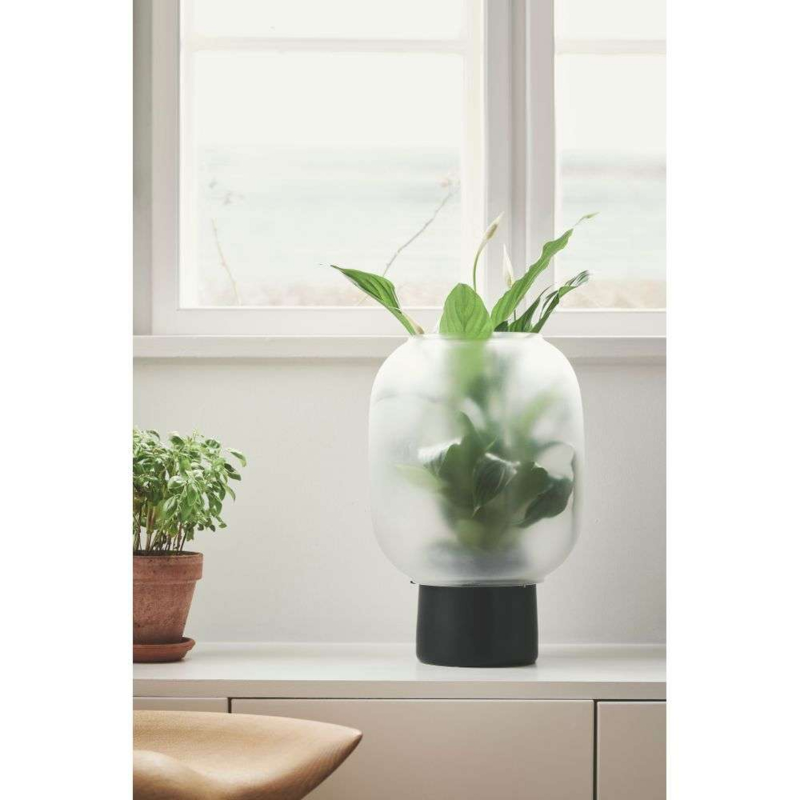 Nebl Flowerpot Big Negru - GEJST