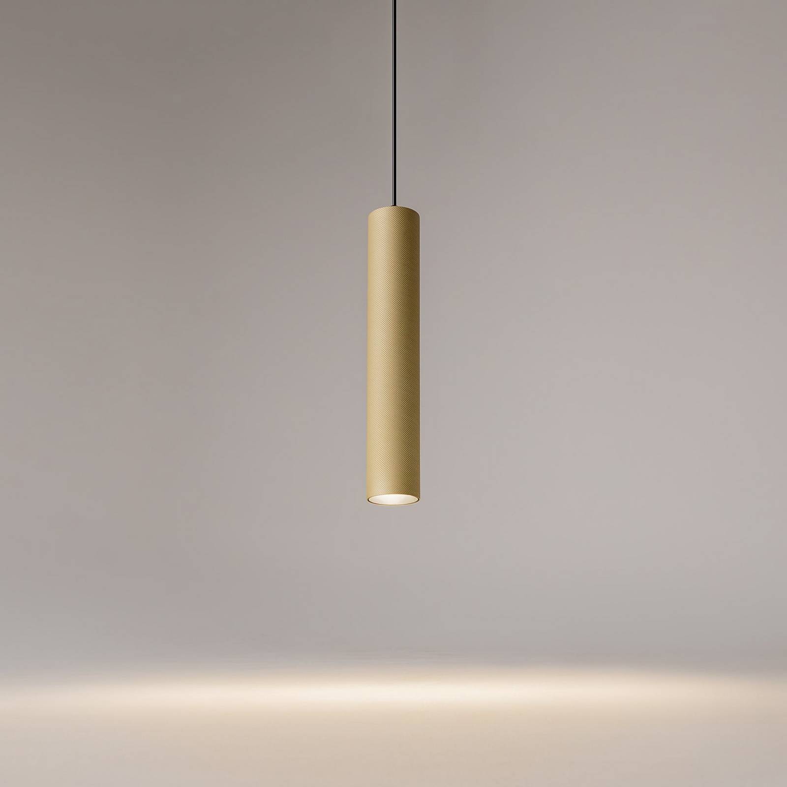 Hängeleuchte ARTISAN, gold matt, Ø 5,4 cm, Metall, GU10 günstig online kaufen