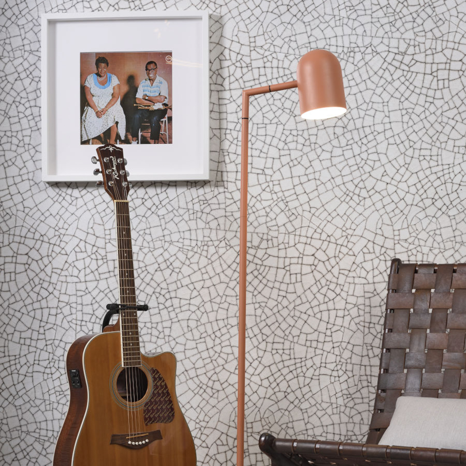 It's about RoMi Marseille lampe pied, terracotta