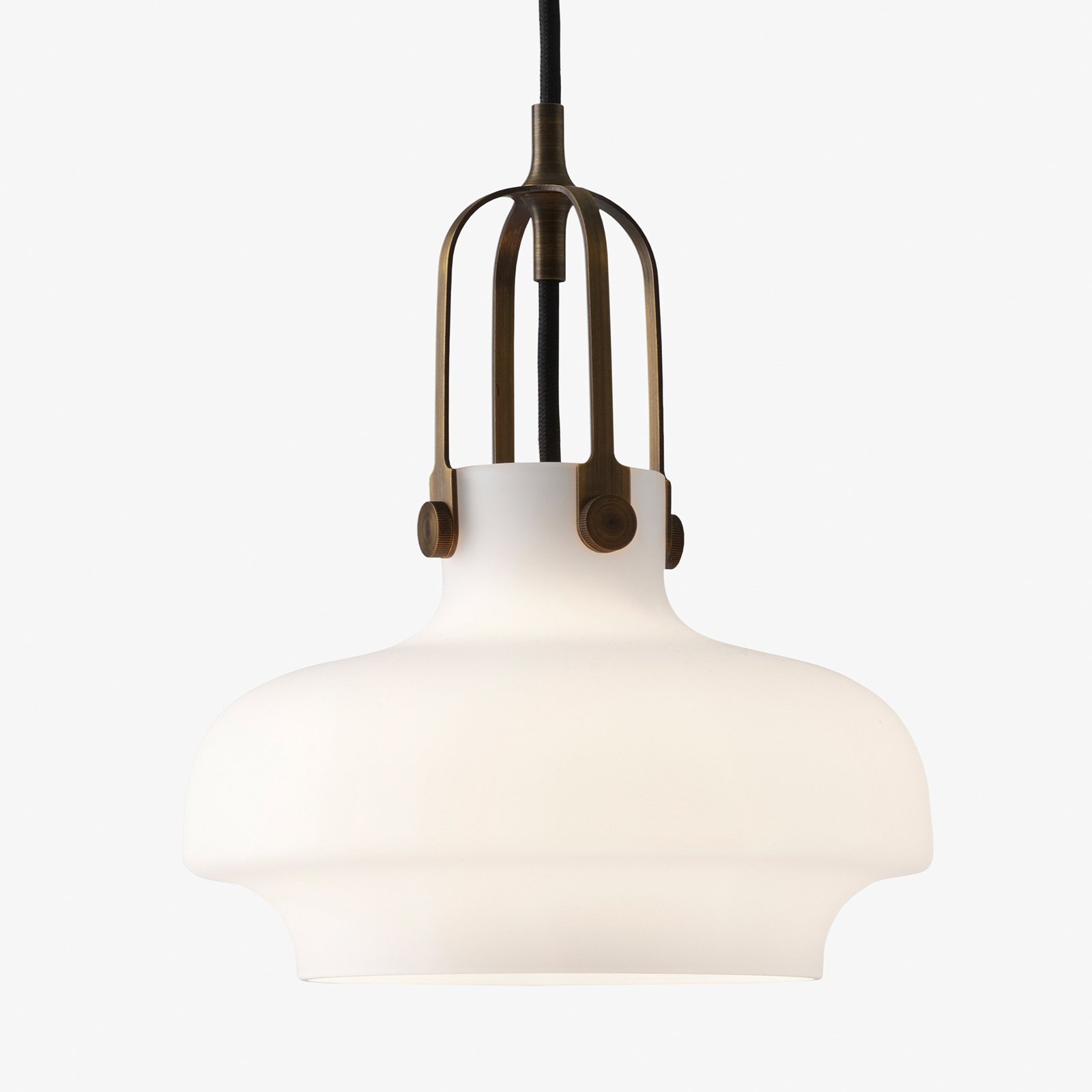 Copenhagen SC6 Suspension Opale/Laiton Bronzé - &Tradition