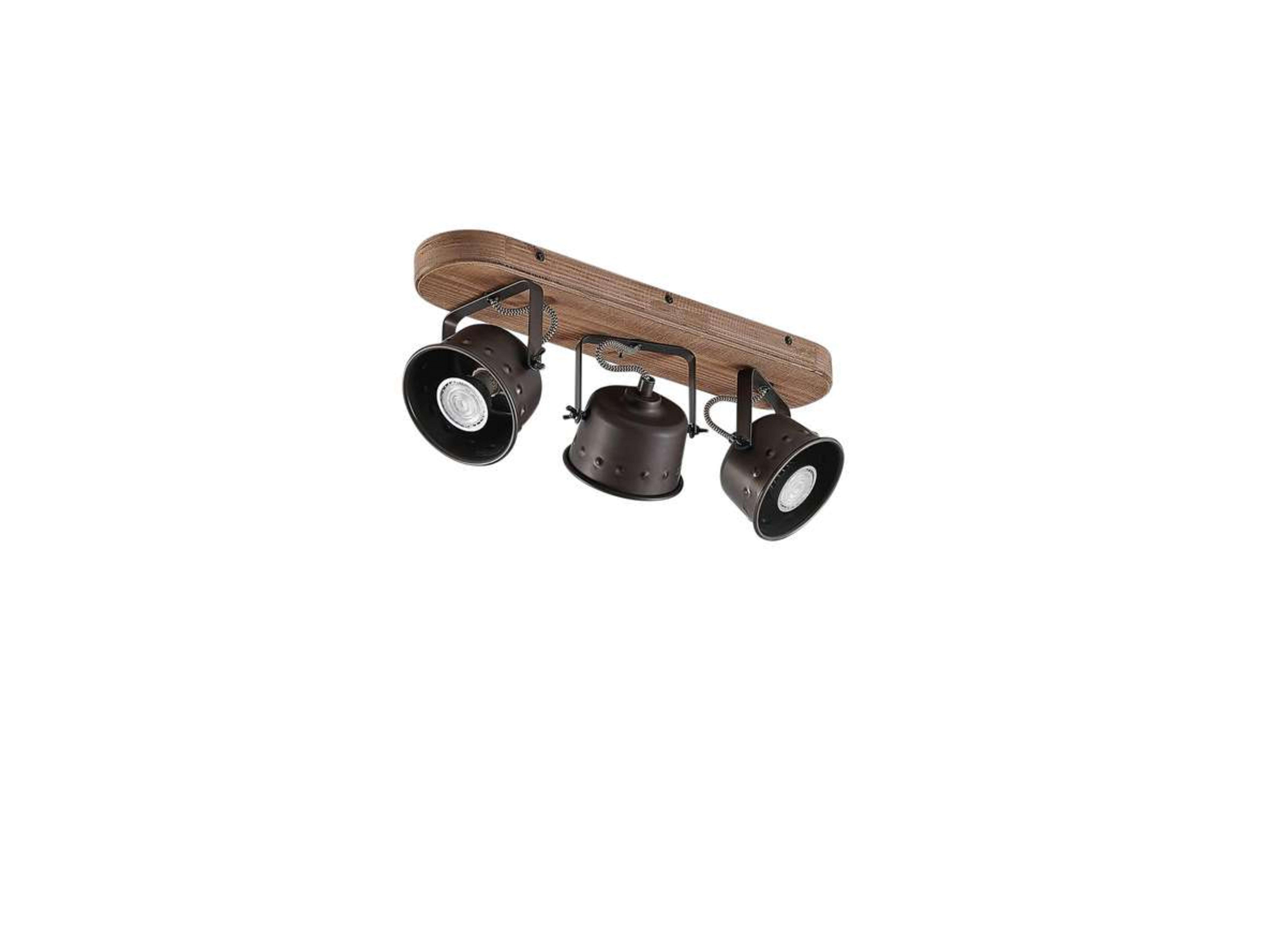 Rubinjo 3 PlafondWood/Black - Lindby