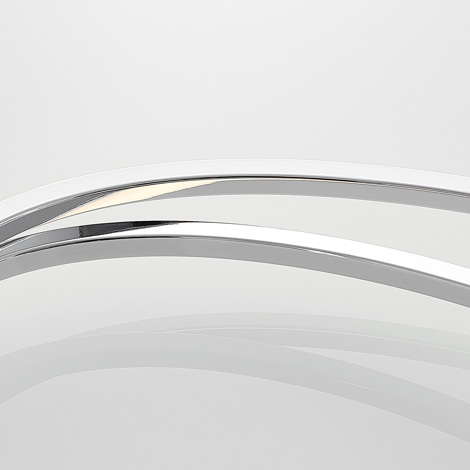 Lindby Xenias LED-Deckenleuchte, chrom