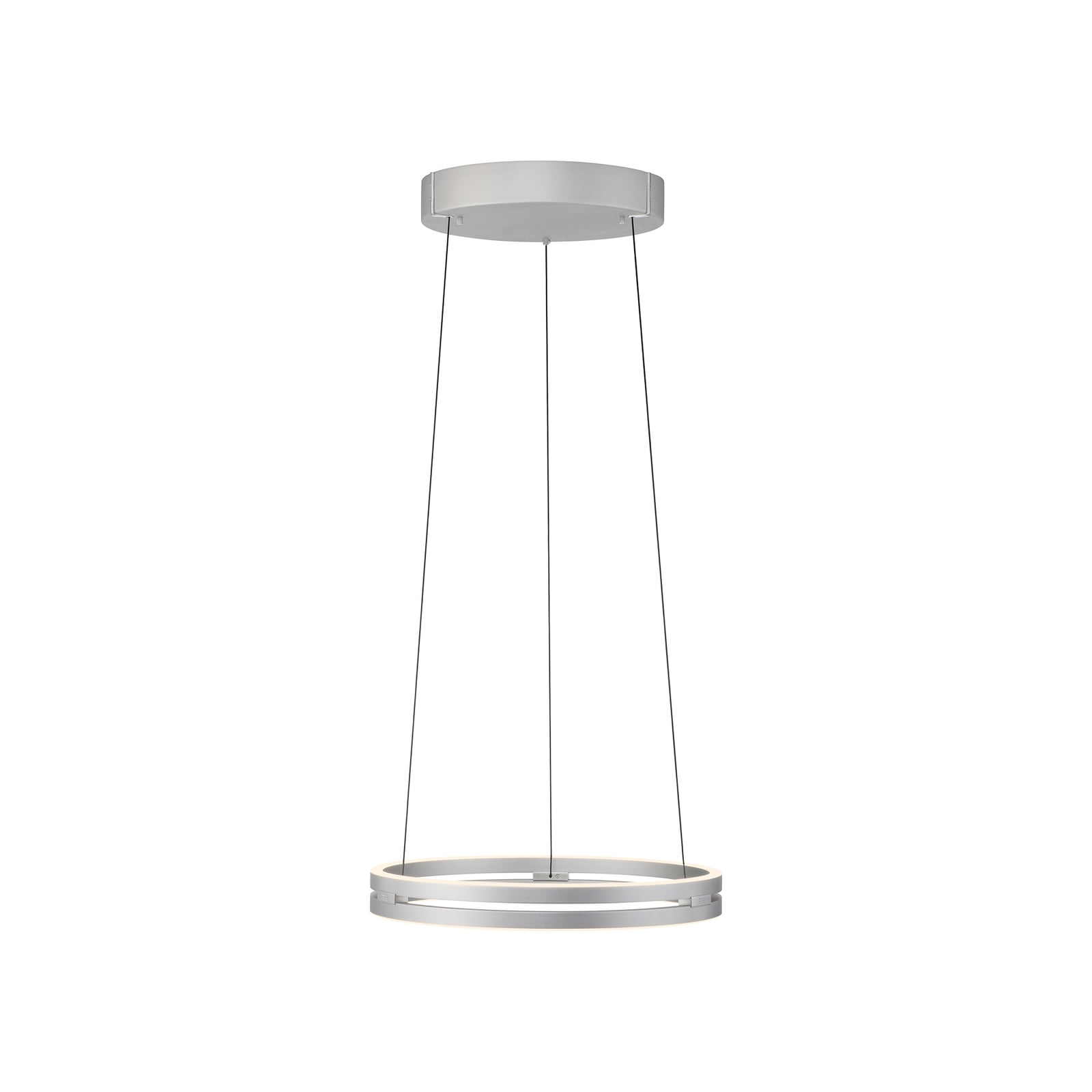 E-Loop LED-Hängelampe, stone, Ø 50 cm, Aluminium, CCT - PURE E-Loop LED-Hängelampe, stone, Ø 50 cm, Aluminium, CCT - PURE