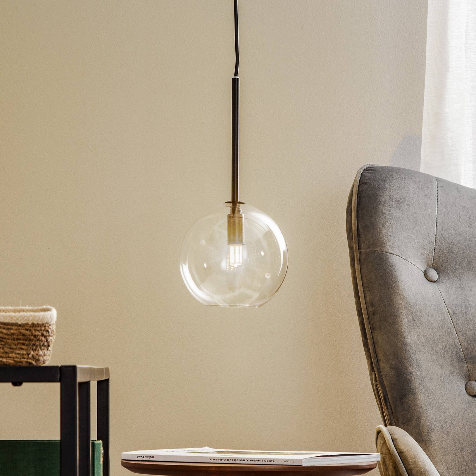 Lampa wisząca Sphere, 1-punktowa, Ø 15 cm