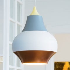 Louis Poulsen Cirque -riippuvalo, keltainen, 38 cm