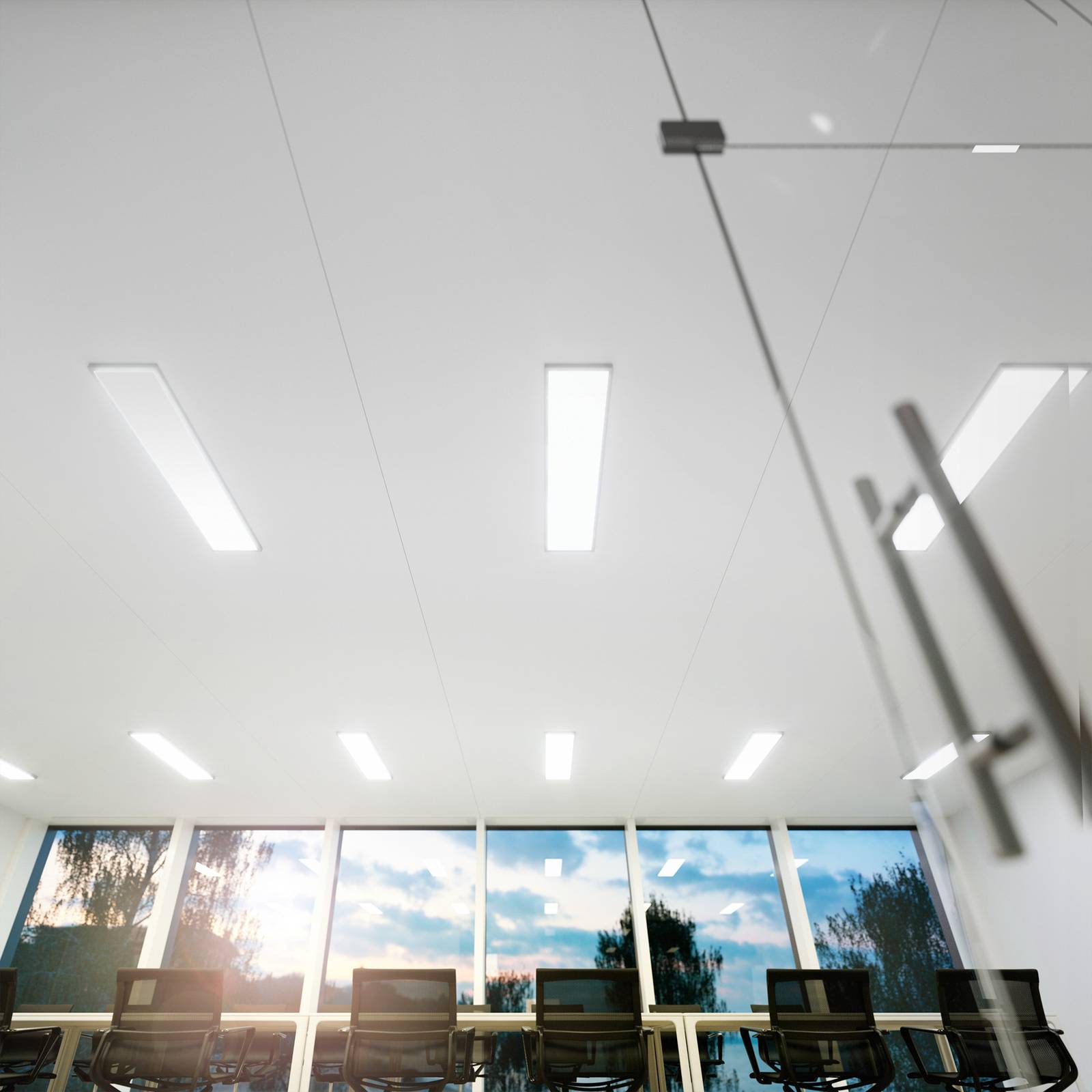 Sigor LED panel Fled, 3 600 lm, 120x30 cm, 90°, 3 000 K