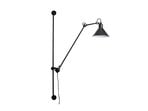 214 Wall Lamp Conic Black - Lampe Gras