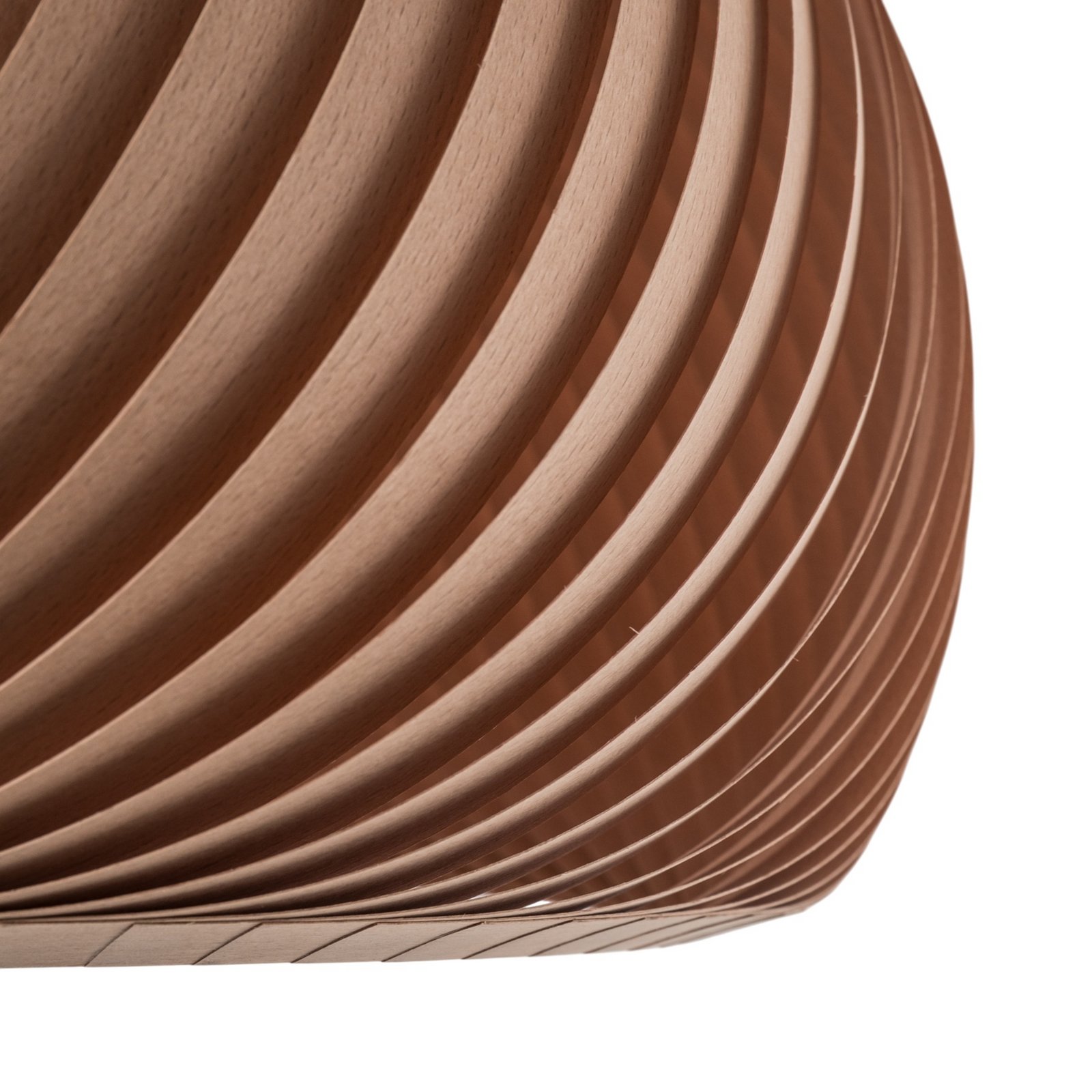 Lampă suspendată Janne, lemn de fag, Ø 53 cm, E27