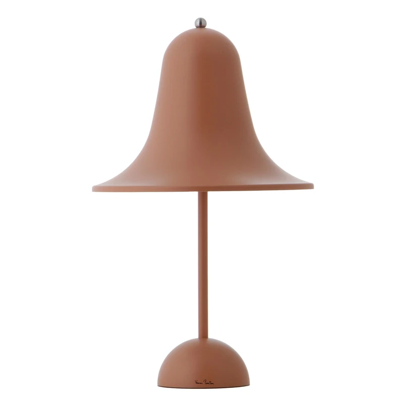 Verpan - Pantop Portable Lampe de Table Matt Terracotta