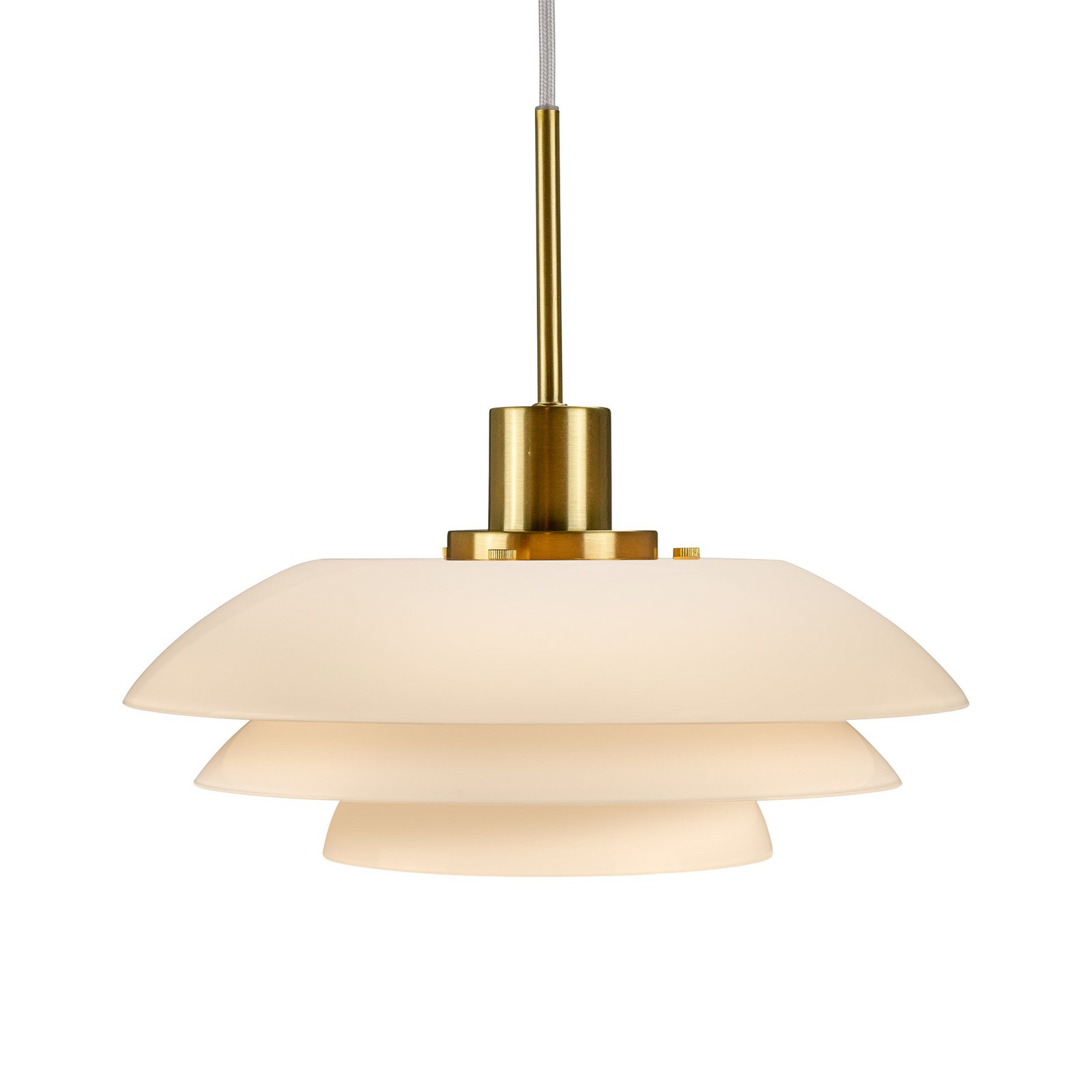 DL31 Lampada a Sospensione Opale/Ottone - DybergLarsen