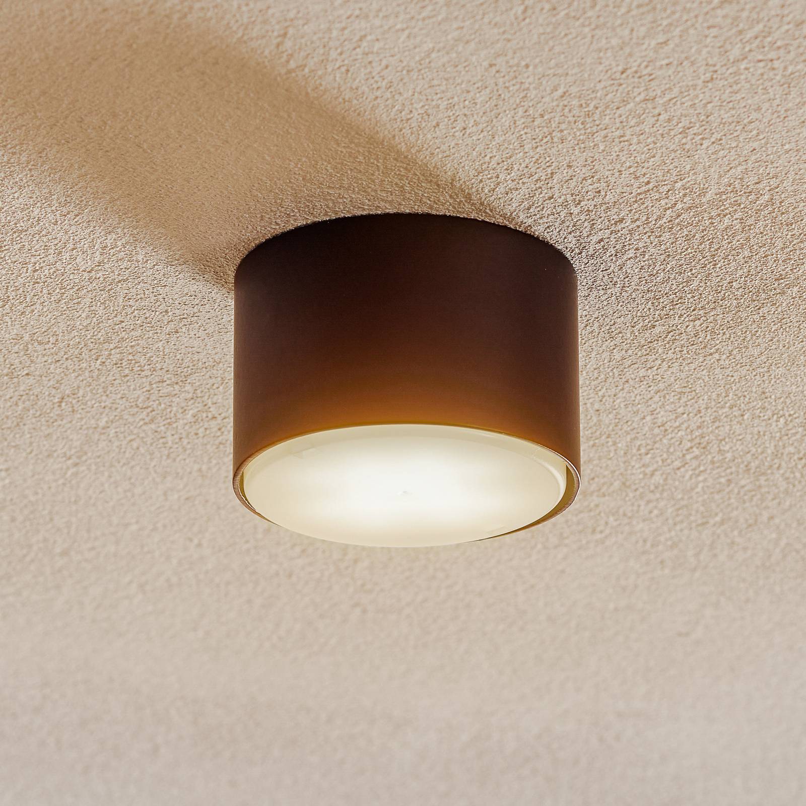 Lampa sufitowa CLOUDY pojedyncza czarna