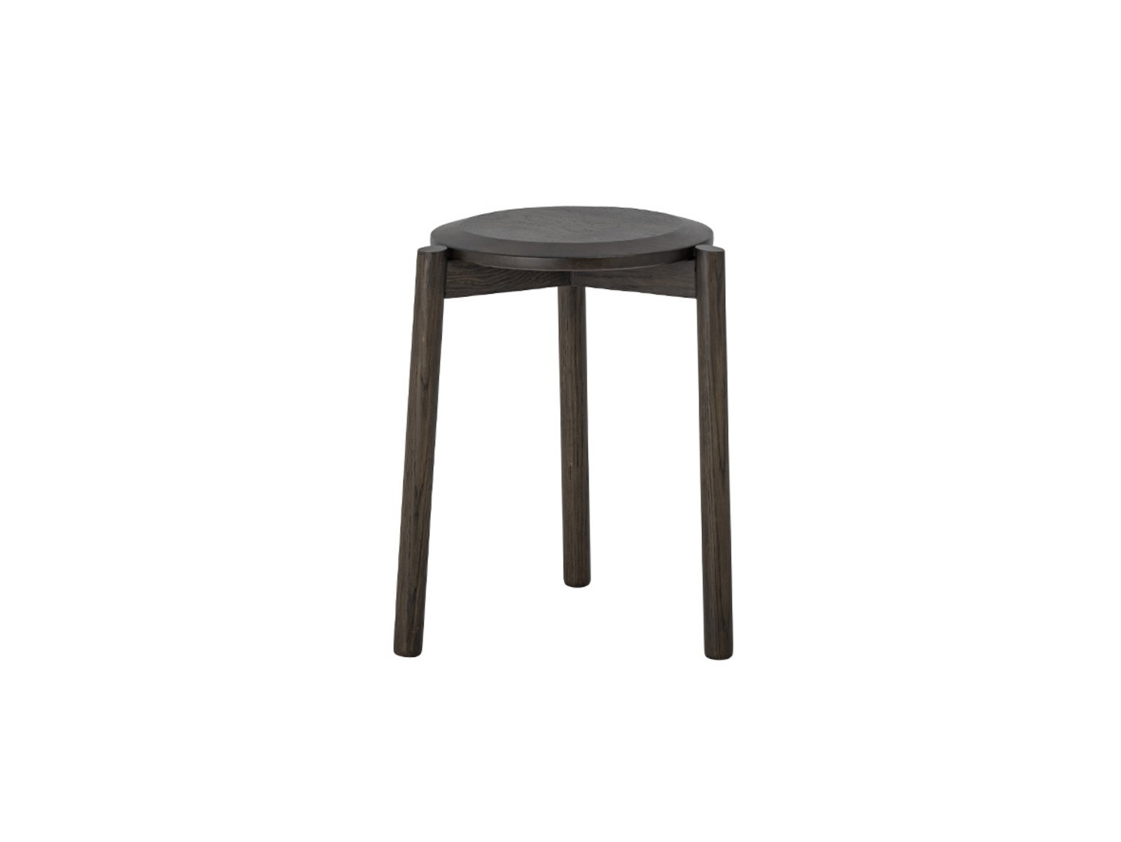 Gil Stool Brown Oak - Bloomingville