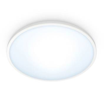 WiZ Super Slim LED-loftlampe, 16 W, CCT