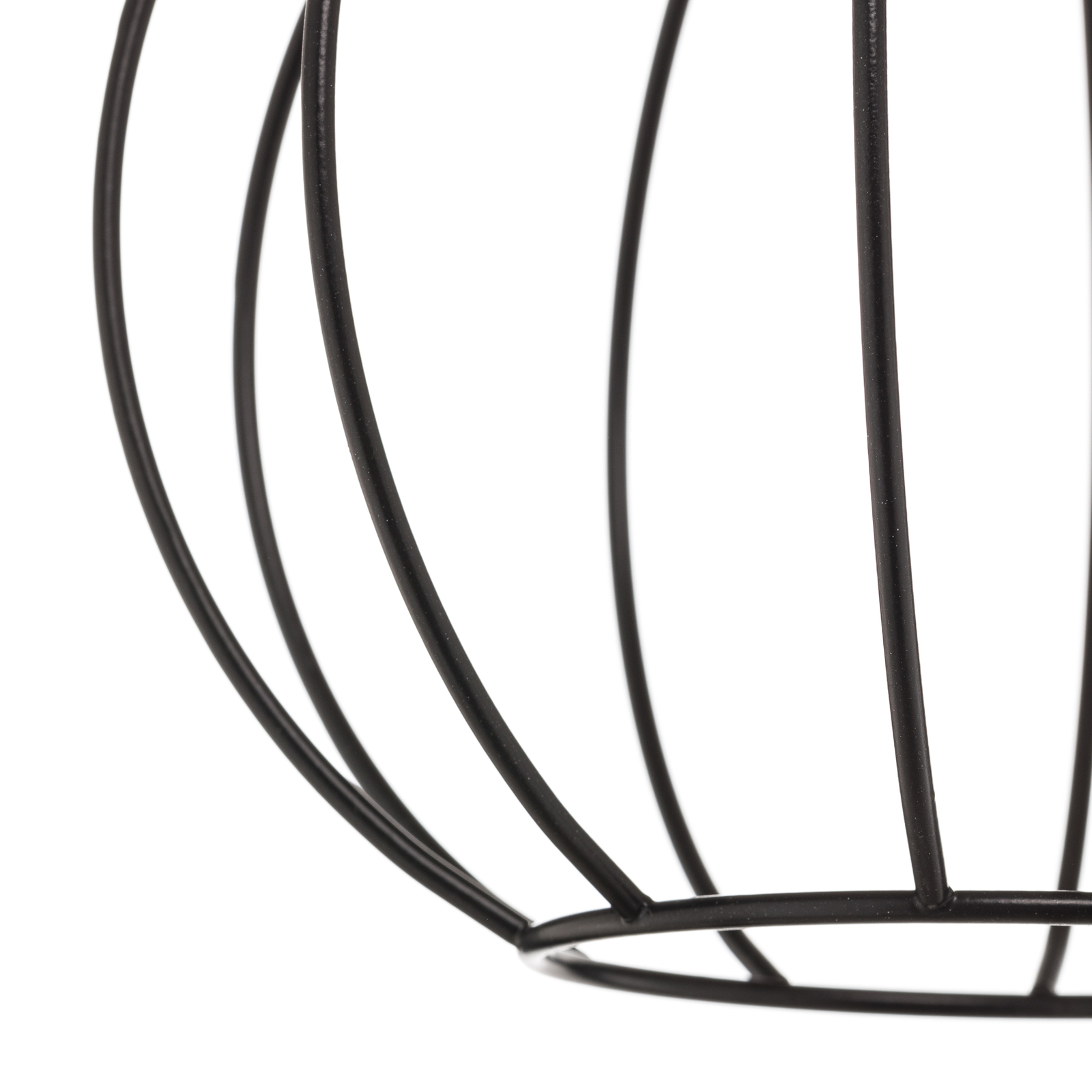 Plafondlamp Dorett, eikenhout, 5-lamps