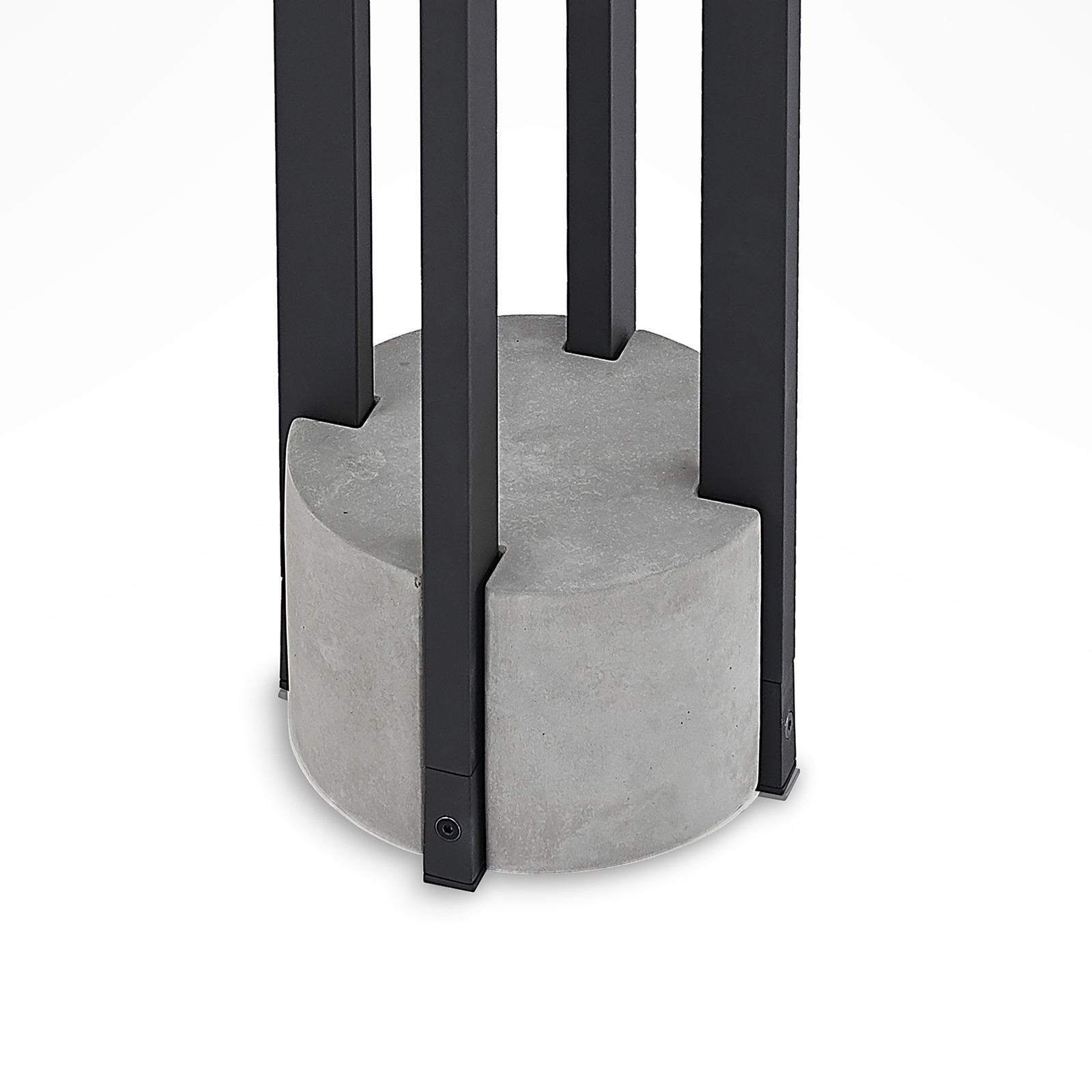 Kalisa Round LED Puutarhavalaisin H68 Dark Grey - Lucande Kalisa Round LED Puutarhavalaisin H68 Dark Grey - Lucande