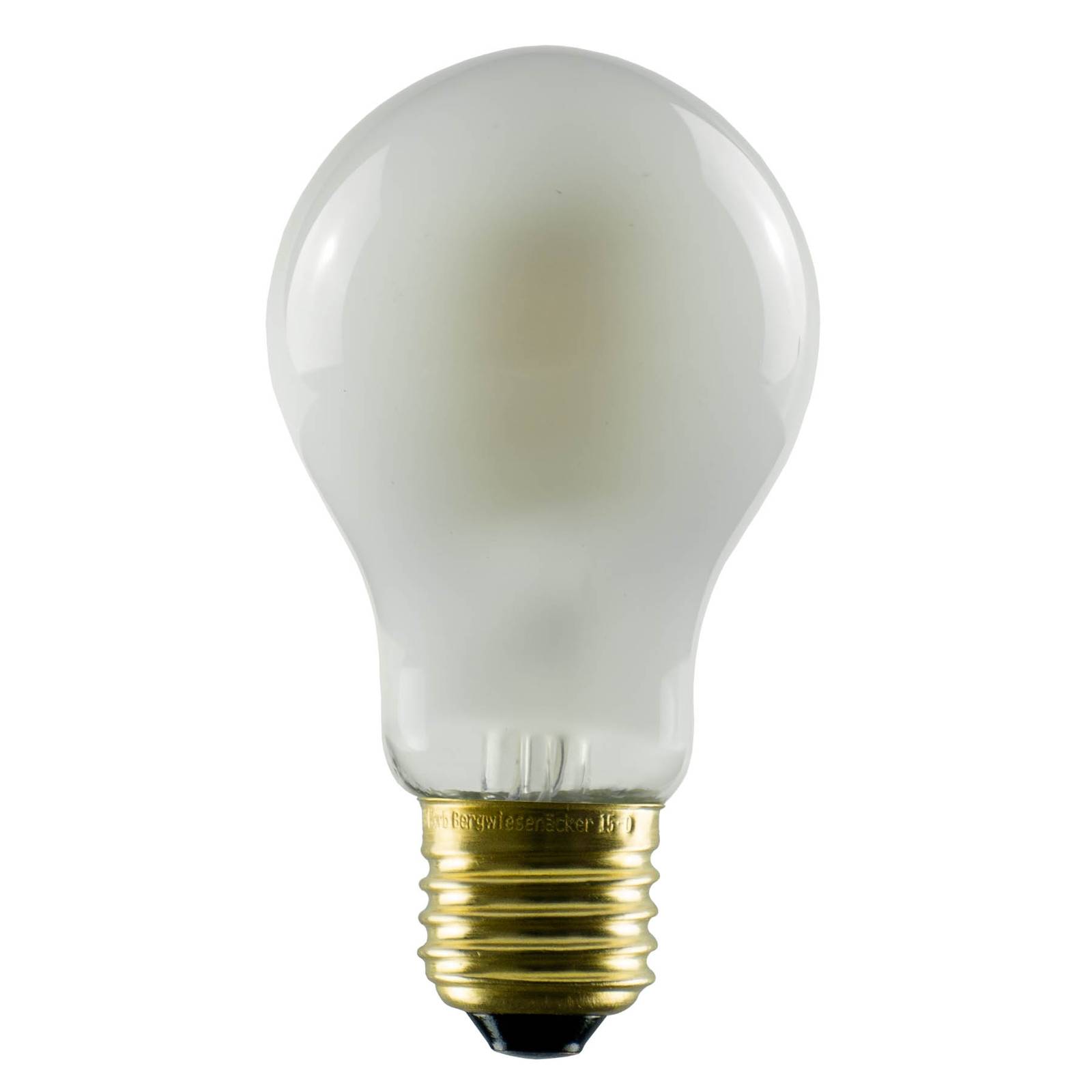 SEGULA LED lámpa E27 5W A60 1 900K matt. dimm.