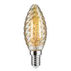 LED candle bulb E14 2.6 W 2,500 K gold twisted