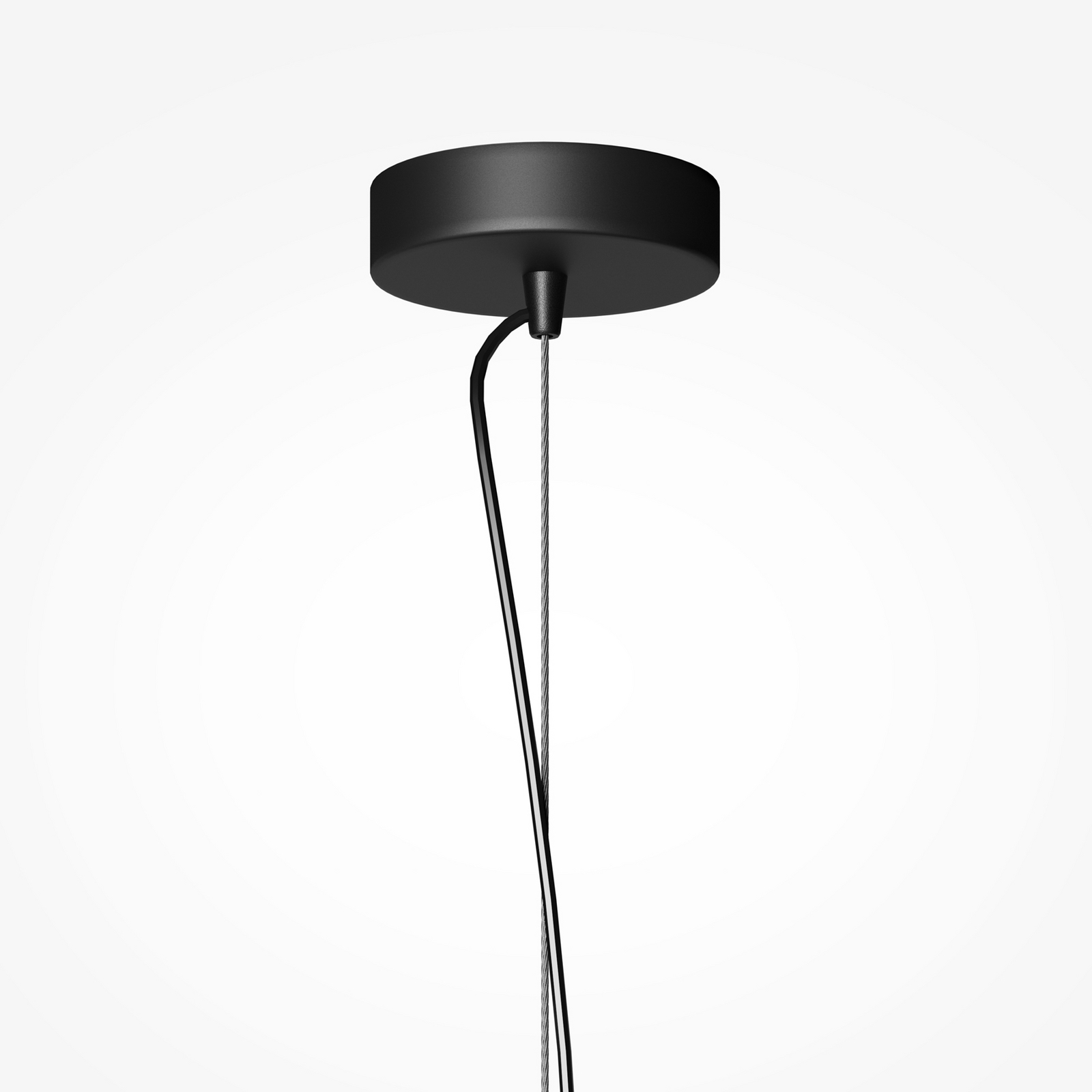 Lampa za vješanje BASIC TEXTURE, crna, Ø 12 cm, mramor, GU10 Lampa za vješanje BASIC TEXTURE, crna, Ø 12 cm, mramor, GU10