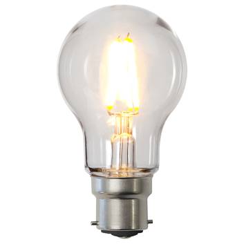 LED lamp B22 A55 2,4W van polycarbonaat, helder