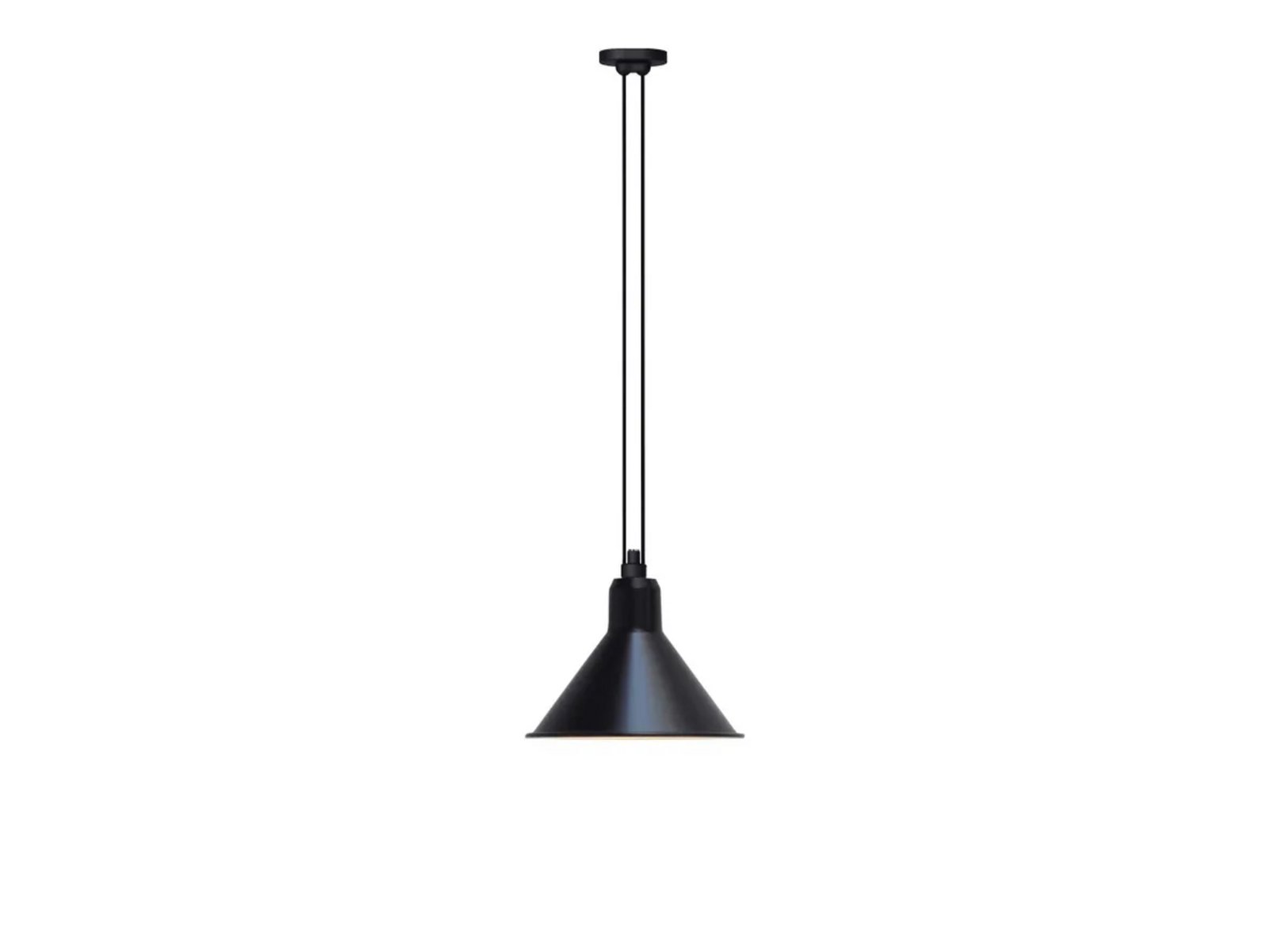 322 L Závěsná Lampa Conic Black - Lampe Gras