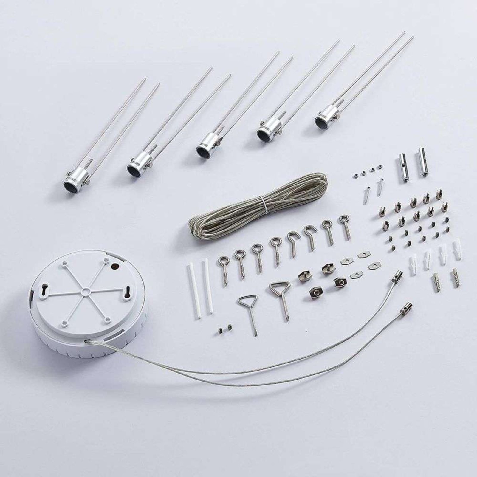 Marno 5 Wire Spot/Plafonnier Chrome/Silver - Lindby