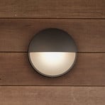 Capricorn anthracite-coloured LED wall light, IP44