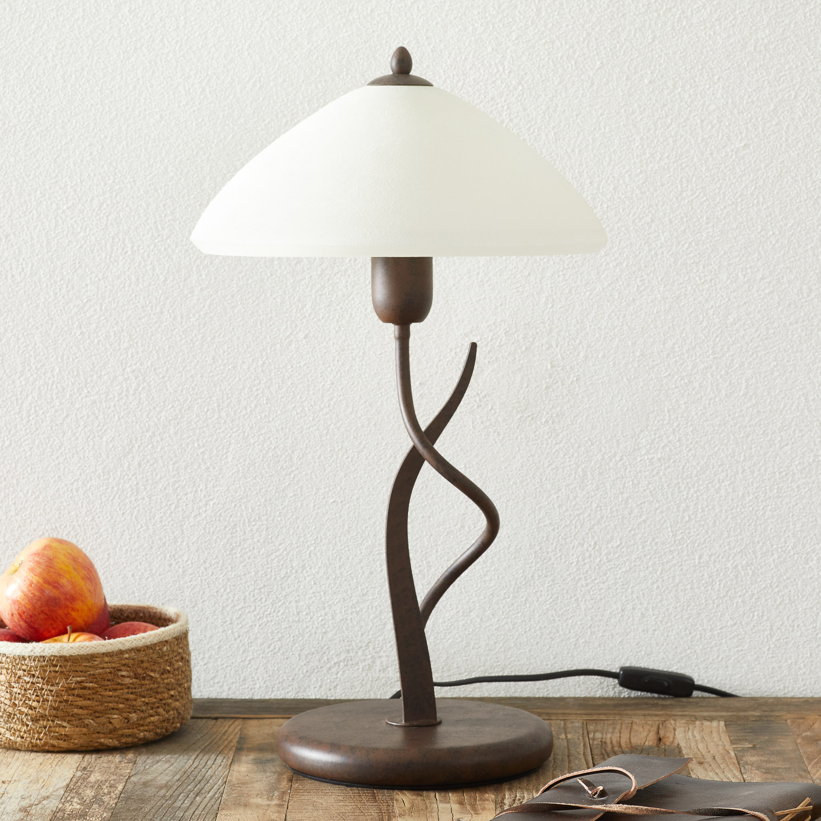 Lampe à poser rustique Samuele scavo