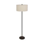 Piantana Soft, bianco/bronzo, altezza 149,5 cm, lino - Belid