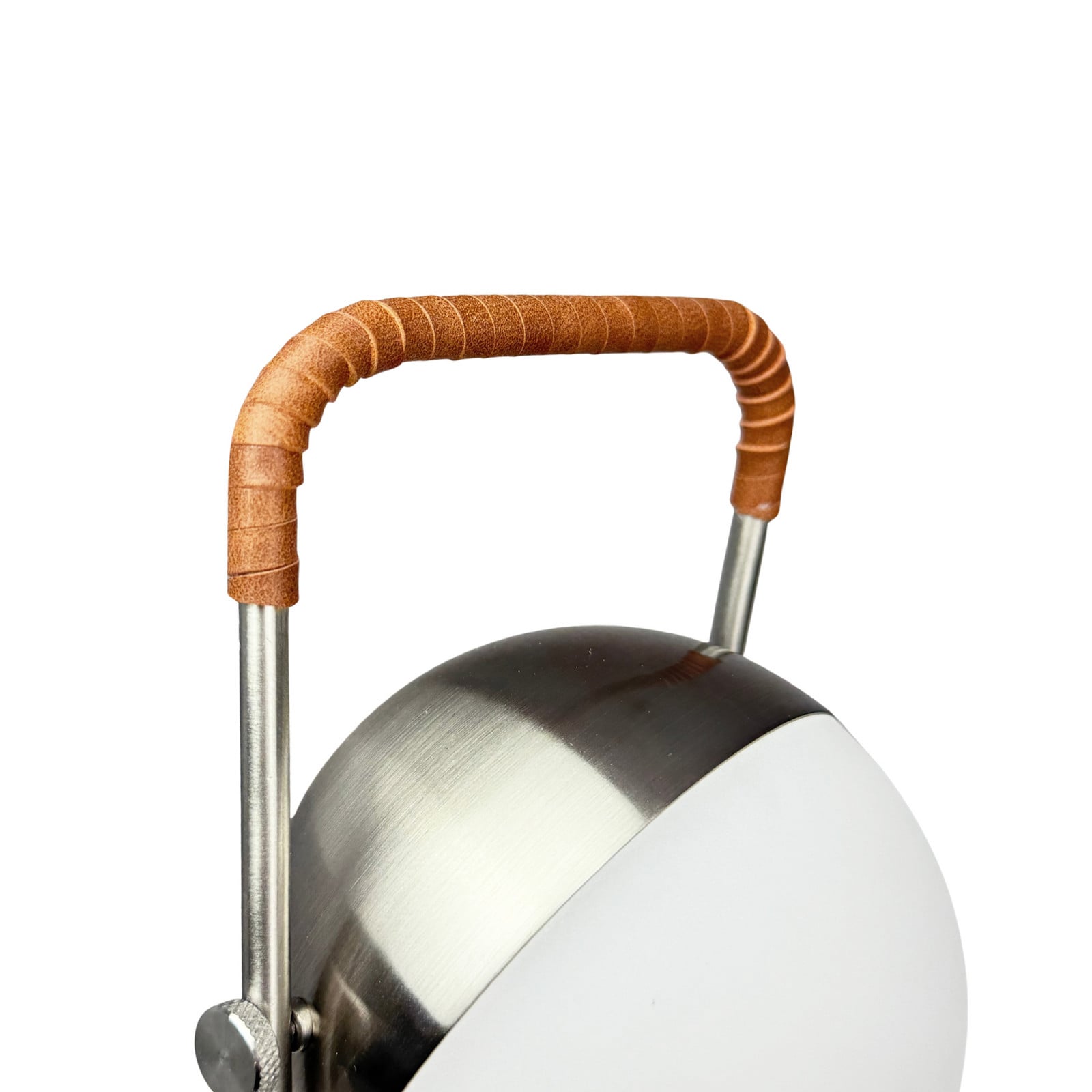 Mova LED-Akkutischleuchte, braun, IP44 Dyberg Larsen - Wohnzimmer - Skandinavisch - Metall - Rund