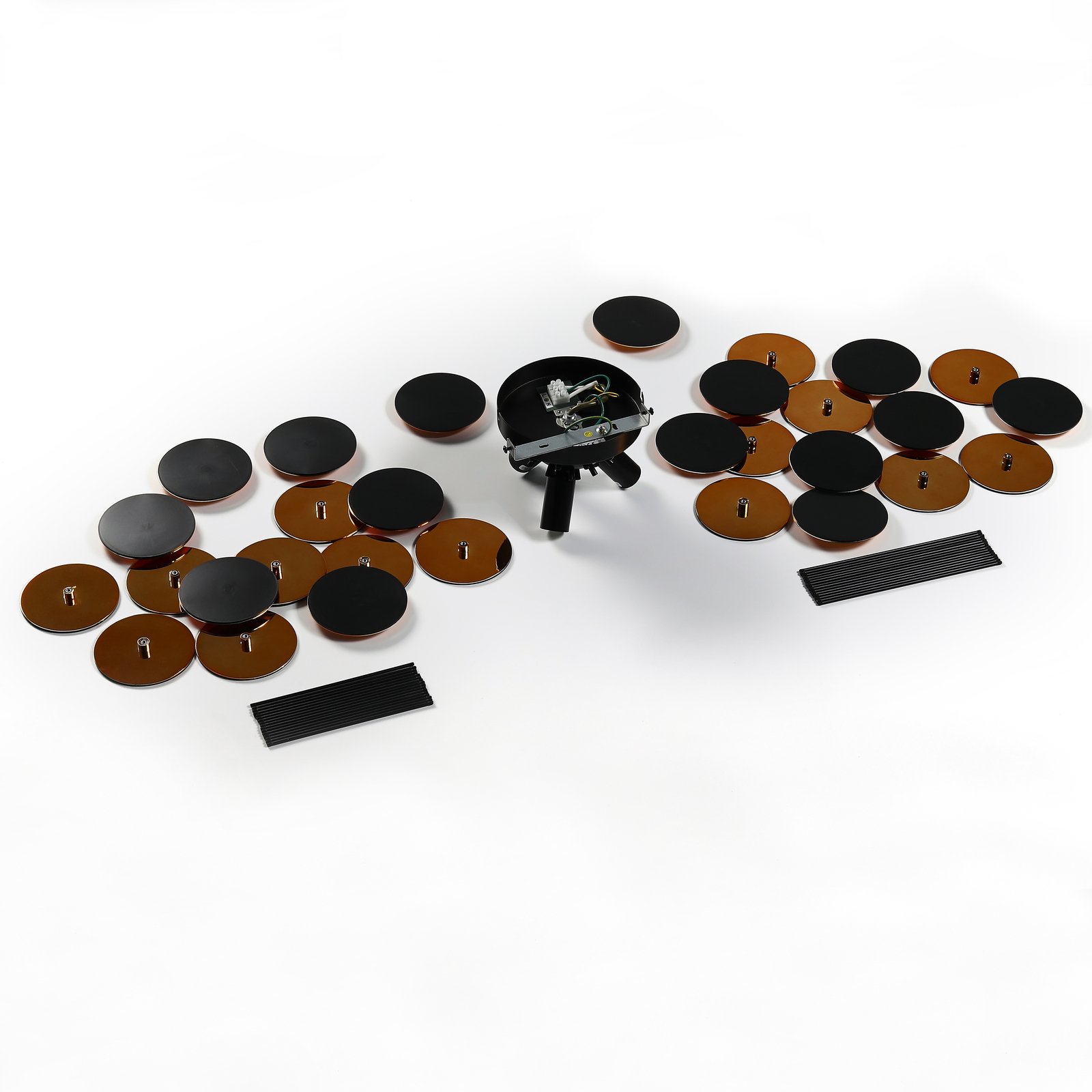 Kinan Plafond Black/Gold - Lindby