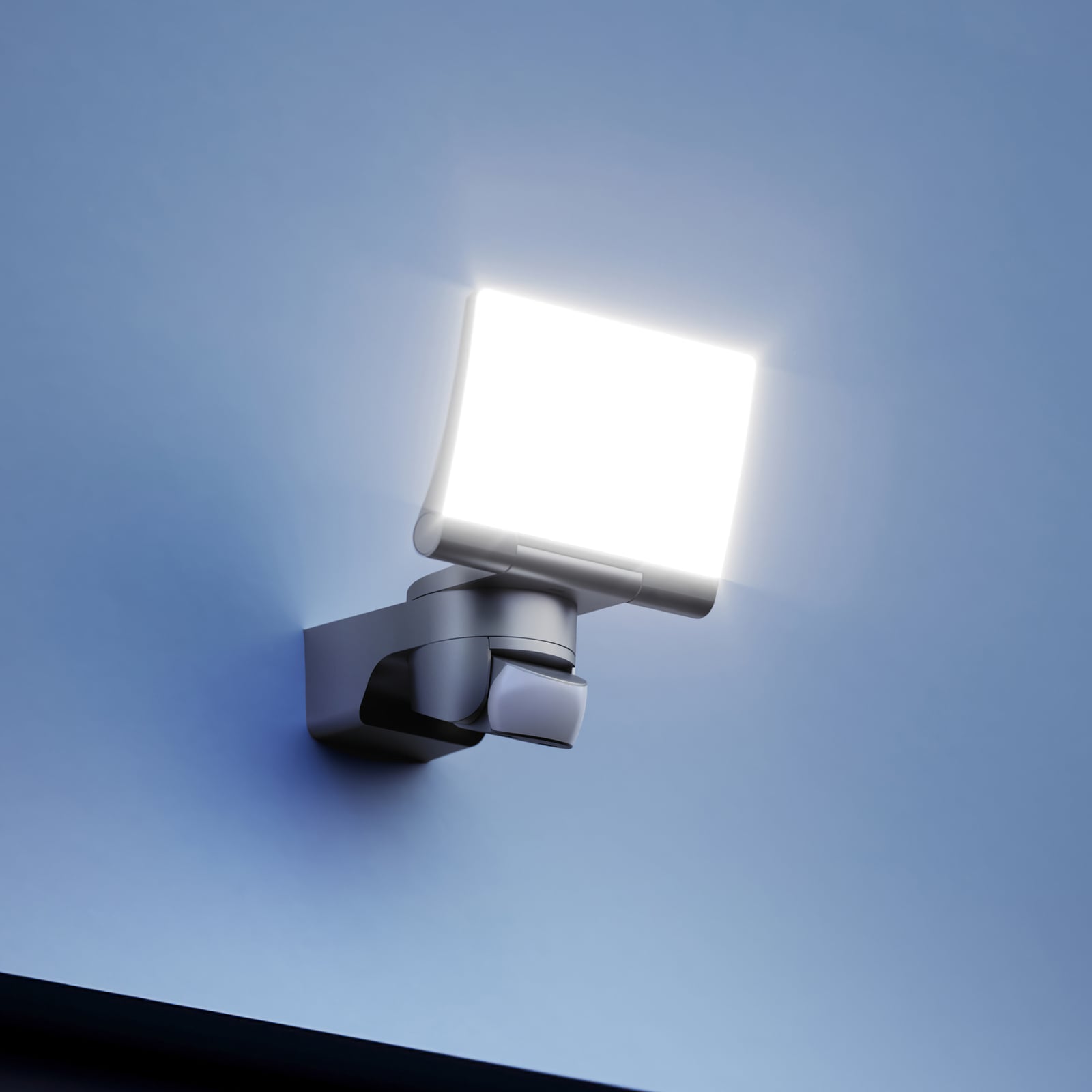 XLED Home 2 S LED-sensor-utendørs spot, antrasitt – STEINEL XLED Home 2 S LED-sensor-utendørs spot, antrasitt – STEINEL