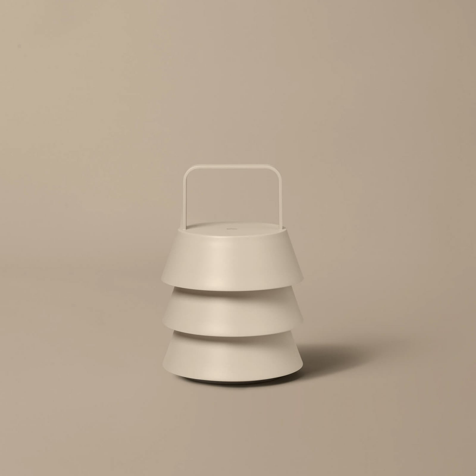 Luver bærbar bordlampe, kashmirbeige IP44 - ferm LIVING